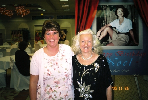 Lisa Copenhaver and Noel Neill