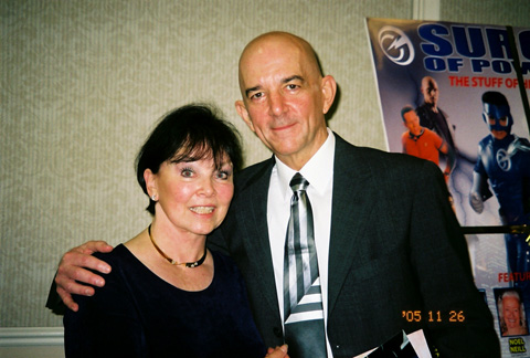 Yvonne Craig (Batgirl) and Jim Nolt