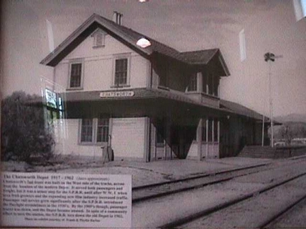 Original Chatsworth Station.