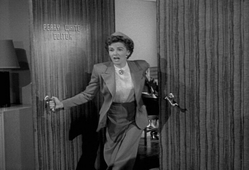 Phyllis Coates as Lois Lane.