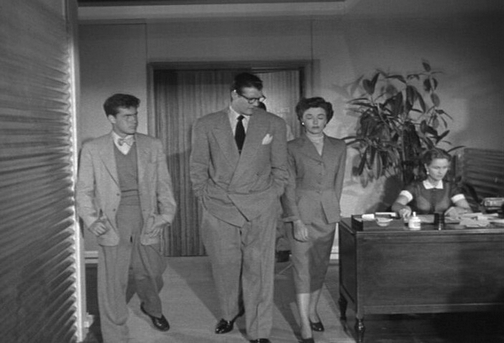 Outside Perry's office