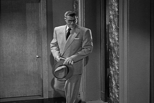 Clark steps out of the elevator in "Shot In The Dark."