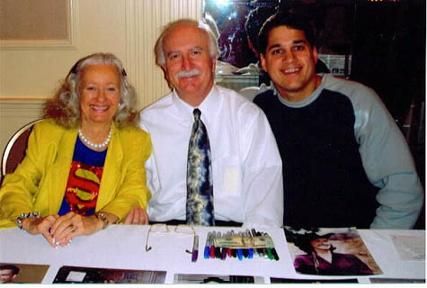 Noel Neill, Larry Ward, and Eddie Caro