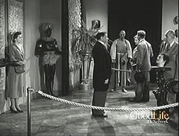 Phyllis Coates in scene from "Mystery In Wax"
