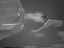 Superman forces the plane to land