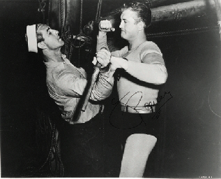 George Reeves autographed photo