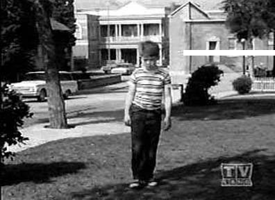 Look behind you, Opie. That used to be a fine hotel. (In the year one, maybe.)