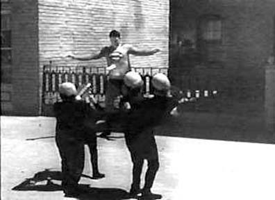 The molemen's weapon has no effect on the Man of Steel.